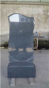 Russia Monument and Tombstone, G654 Black Granite Monument & Tombstone