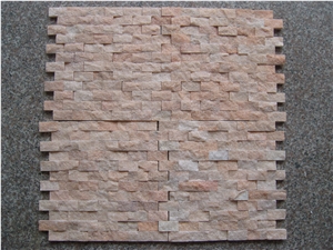 Cultured Stone,Split Quartzite Mosaic
