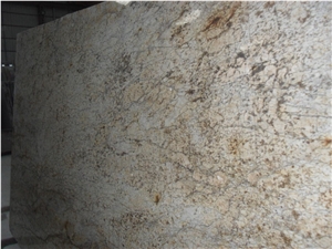 Diamond Like Flowers Granite Slab,Giallo Diamond Flower Granite Slab