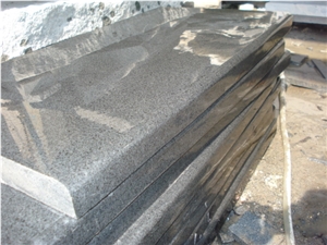 G654 Granite Stairs,Grey Granite Staircase,Stair Tread