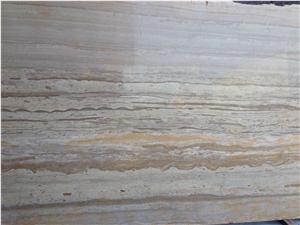 Golden Wood Veins Limestone Slab,Guiting Limestone