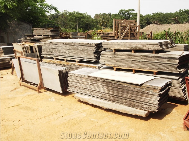 Hainan Grey Basalt,Grey Andesite Slabs & Tiles