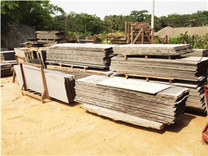 Hainan Grey Basalt,Grey Andesite Slabs & Tiles