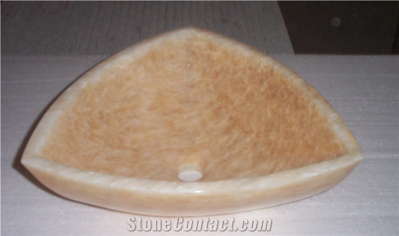 Honey Onyx Sink,Yellow Onyx Basin