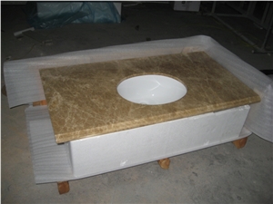 Light Emparador Marble Bath Tops, Turkey Emperador Light Brown Marble Bath Tops