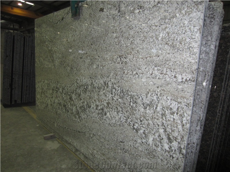 Pergaminho Granite Slab, Brazil White Granite