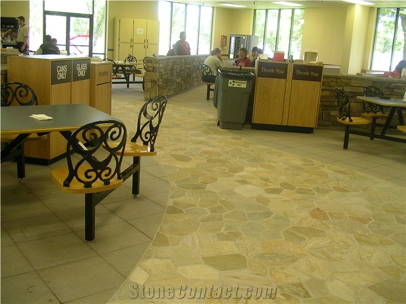 Rust Slate Flagstone,Meshwork Slate Flooring Pavers, Rustic Slate Slate Tiles & Slabs