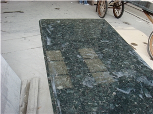 Verde Butterfly Granite Bar Top
