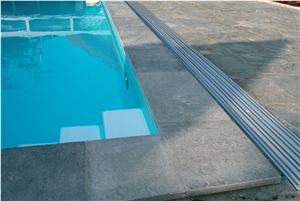 Karistou Blue Quartzite Sawn Cut Pool Coping