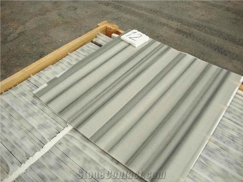 Silver Marmara White Marble Tile