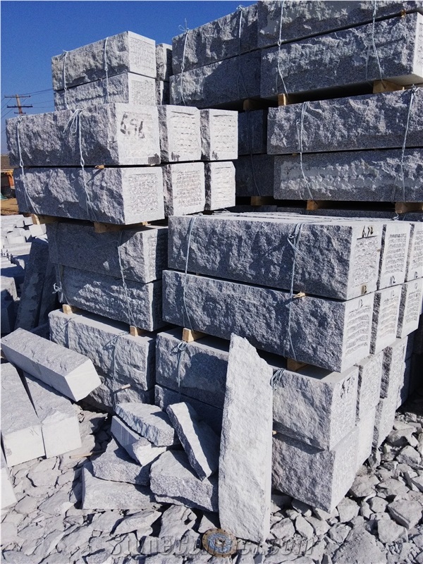 G341 Stone Yard Blocks, Garden Stone Block, G341 Granite Mushroom Stone