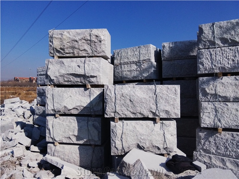 G341 Stone Yard Blocks, Garden Stone Block, G341 Granite Mushroom Stone