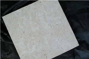 Dominican White Coral Stone Brushed Tiles 3/4"