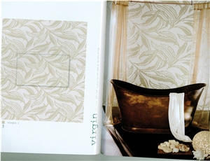 Mosaic Glass Wall Paper