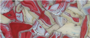 Semi-Precious Agate Slabs, Tiles, Basins, and Decor