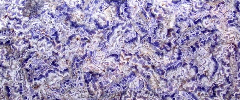 Semi-Precious Purple Slabs, Tiles, Basins, and Decor