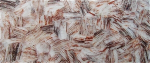 Semi-Precious Quartz Tile, Slabs, Basins, and Decor