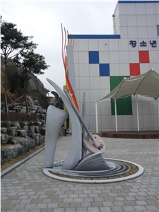 Garden Sculpture, Abstract Art Sculptures, Sculpture Ideas