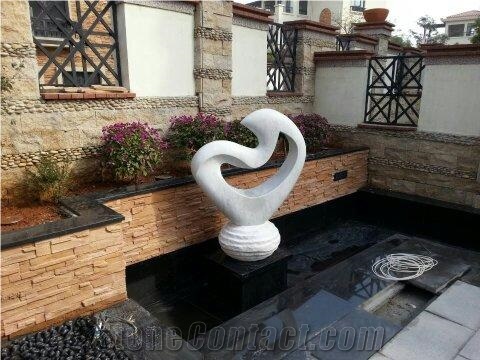 Garden Sculptures, Handcarved Sculptures, Abstract Art Sculptures, Sculpture Ideas, Landscape Sculptures, Natural Stone Sculpture