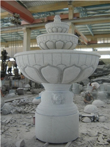 Granite Sculpture Fountain, Carving Stone, Hand Carved Fountain, Garden Fountain, Exterior Fountains, Watering Pot