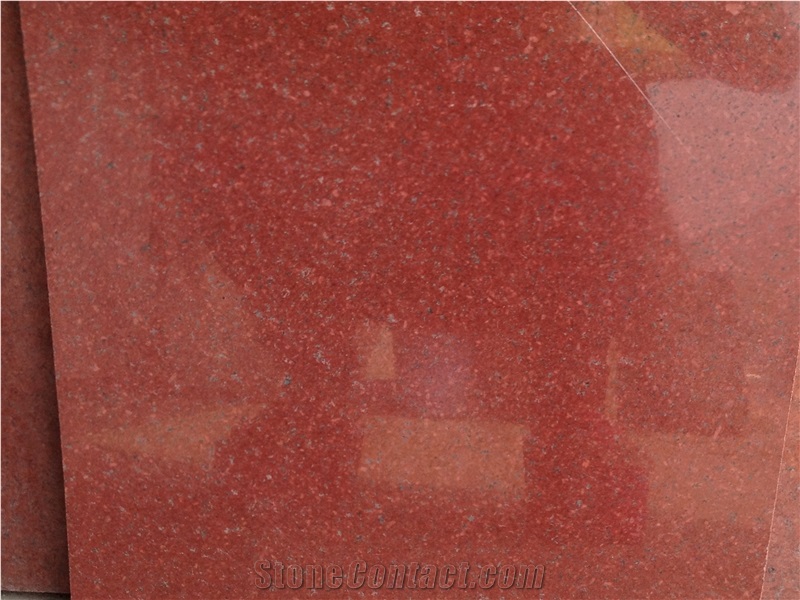 China Asia Red Granite Cultured Stone,Stacked Stone,Ledge Stone Wall Cladding