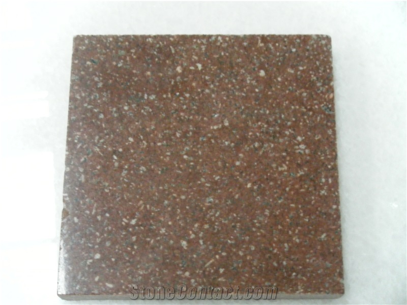 Nice Manao Red Granite Cultured Stone, China Red Granite Ledge Stone