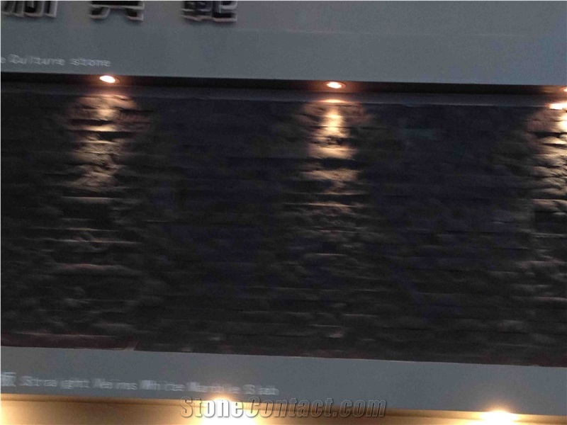 Sichuan Black Sandstone Cultured Stone