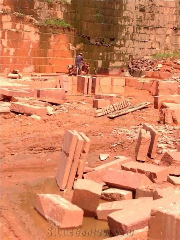 Sichuan Red Sandstone Slabs, Maple Red Sandstone Slabs & Tiles