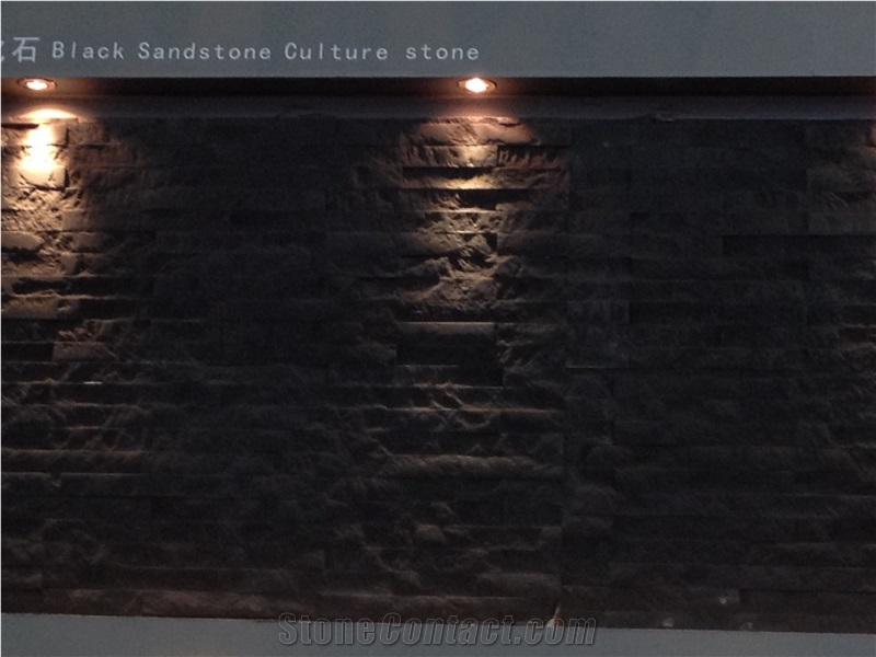 Ya"An Black Sandstone Cultured Stone, Sichuan Black Sandstone Cultured Stone