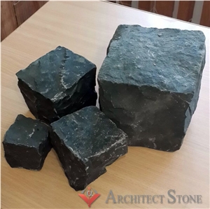 Black Basalt Cube Stones