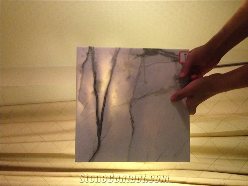 Marble Orchidea from Quarry Ownersand Blast Slabs & Tiles, China White Marble