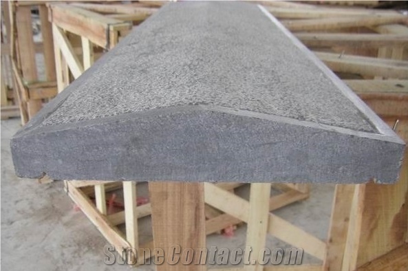 Blue Limestone Pillar Caps ,Wall Coping