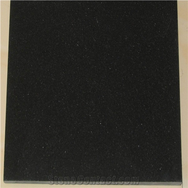 Absolute Black Granite Slabs Tiles, China Absolute Black Granite