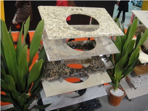 Beige Granite Bath Top, Bathroom Vanity Top