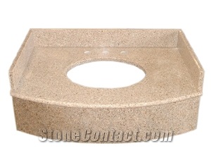 Beige Granite Bath Top, Bathroom Vanity Top