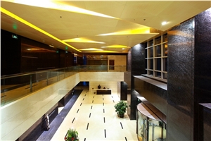 Black Illusion Quartize Slabs Tiles, China Black Quartzite