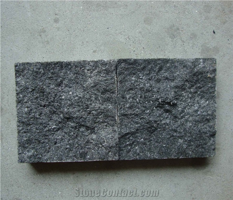 Fuding Black Besalt Cobble Stone, China Black Basalt Cobble Stone