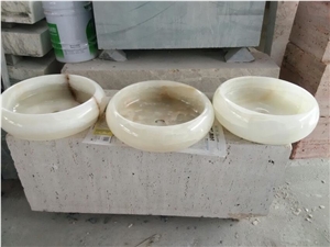 White Marble Wash Basin