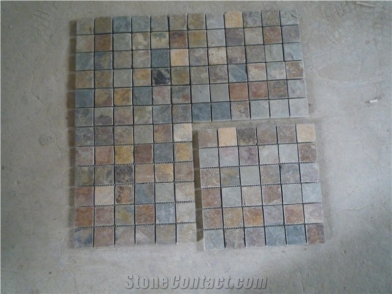 Rusty Slate Mosaic