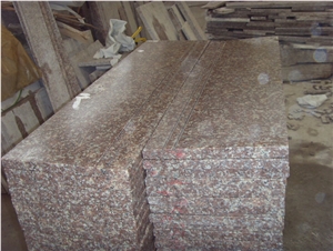Cheap Red Granite Stairs,Risers and Steps