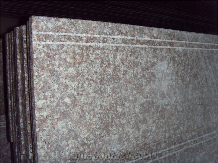 Cheap Red Granite Stairs,Risers and Steps