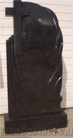 China Black Granite, Tombstone, Monument