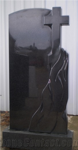 China Black Granite, Tombstone, Monument