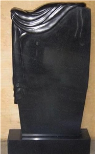 China Black Granite, Tombstone, Monument