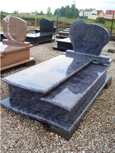 European Style Hand Carved Double Monuments, Double Tombstones