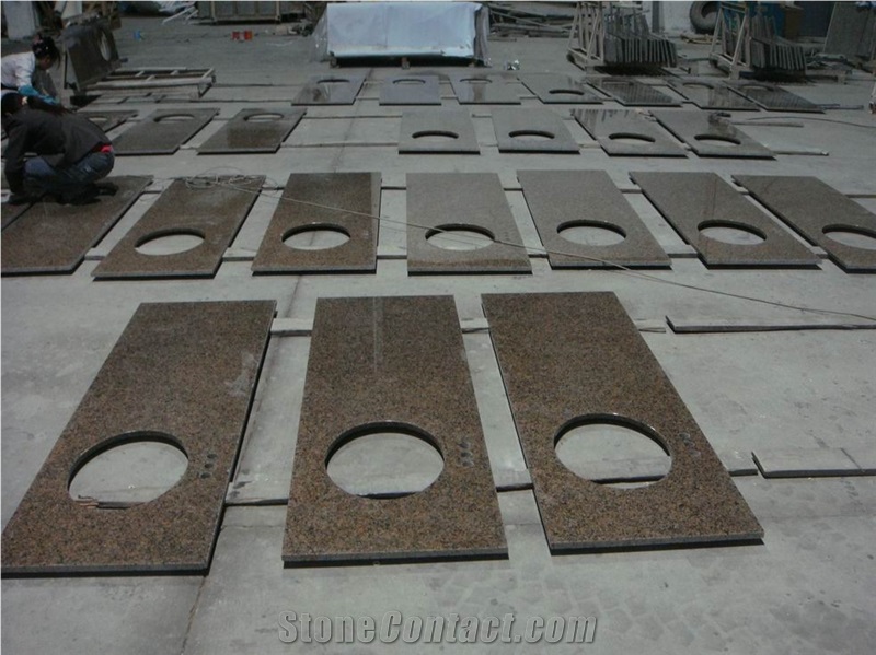 Good Quality Natural Granite Countertops, Kitchen Vanity Tops