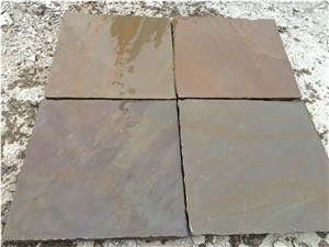 Multi Brown Sandstone Slabs & Tiles, Rajpura Brown Sandstone Tiles