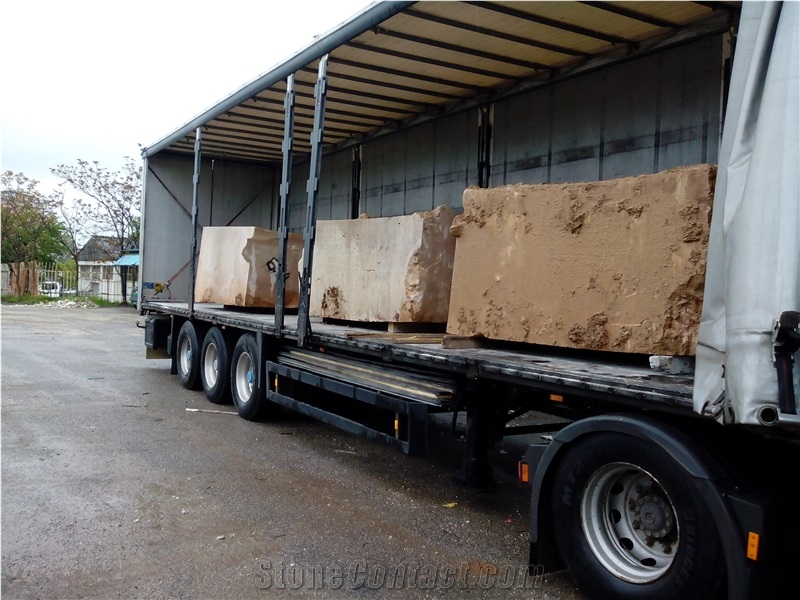 Prilep Travertine Blocks and Tiles