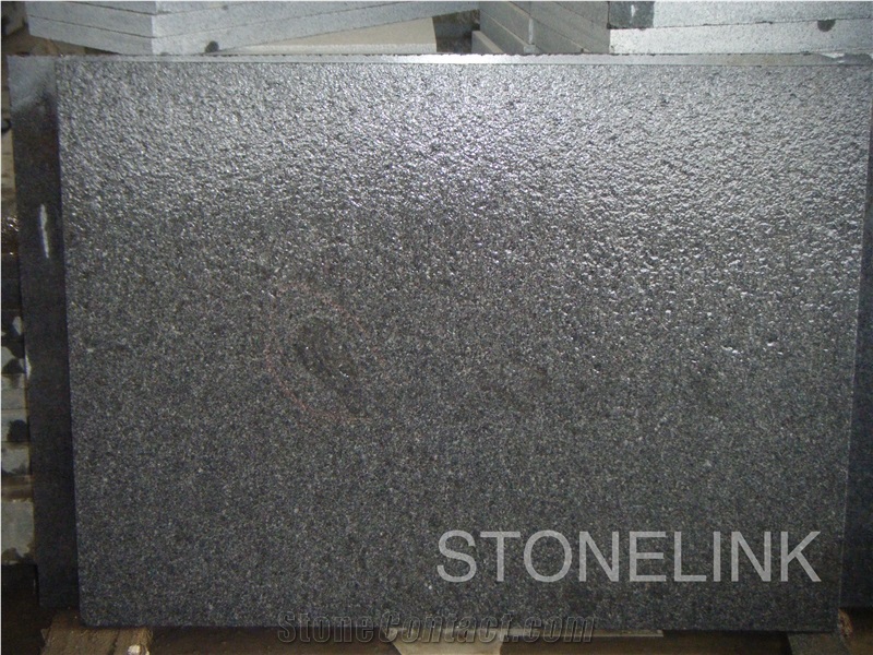 Sesame Black Slabs & Tiles, China Black Granite