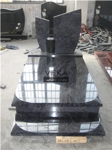 Bahama Blue Granite Tombstone & Orion Monument,Vizag Blue Granite Gravestone,India Blue Granite Headstone